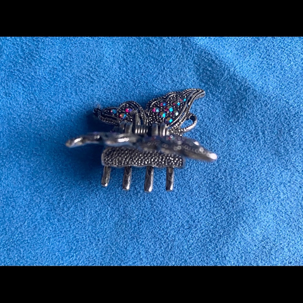 5 1inch Rhinestone barrettes - Picture 5 of 7